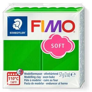 Staedtler FIMO Soft Polymer Clay Oven Bake Clay for Crafting Tropical Green b3